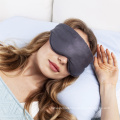 Weighted Eye Mask Grey Filled with Clay Beads Heavy Bamboo Sleep Mask